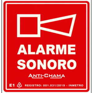 Placa de alarme sonoro