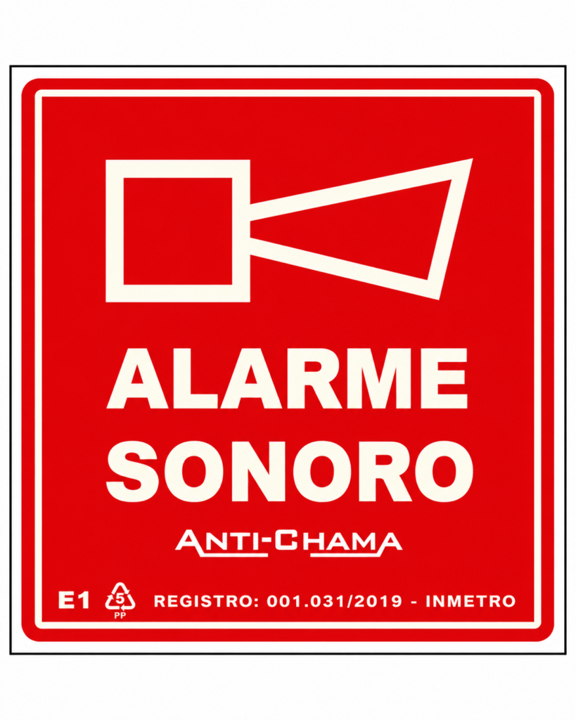 Placa de alarme sonoro